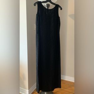 DKNY Long Black Dress